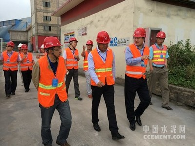 金隅集團副總王肇嘉赴西南水泥智能工廠考察，加速推動建材產業智能化升級