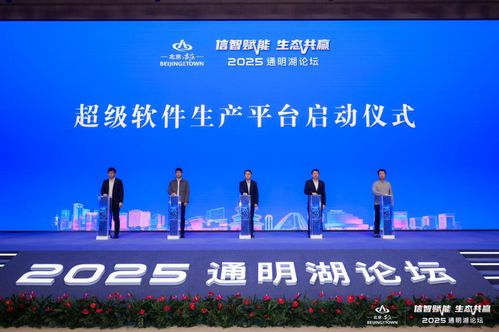 信智賦能 生態共贏 2025通明湖論壇在北京亦莊盛大開幕，共繪軟件產業發展新藍圖
